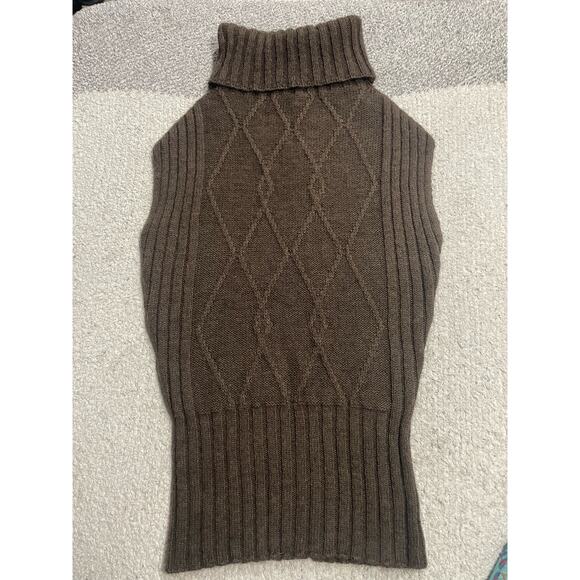 Fioreblu Wool Mohair Sweater Cowlneck Womens Sz Small Sleeveless Made in Italy - Picture 1 of 7